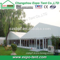 Glass wall outdoor event tent